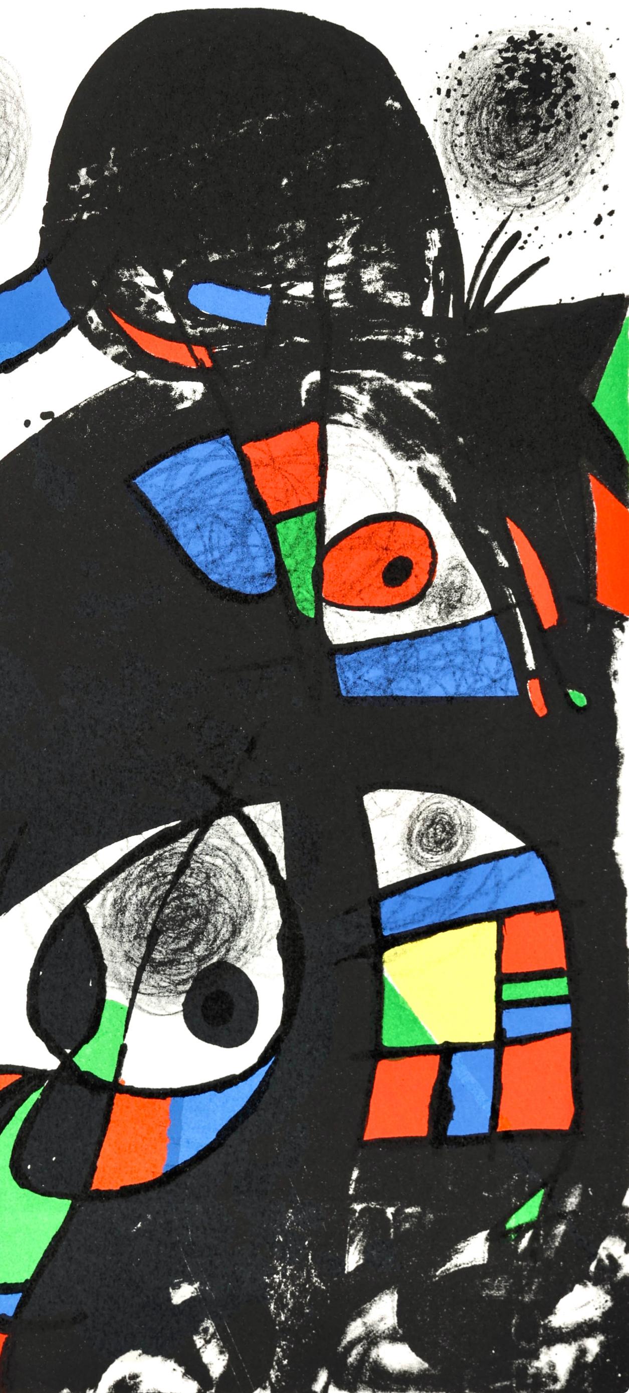 Composición (Cramer 202; Mourlot 1080), San Lazzaro et ses Amis, XXe siècle - Print de Joan Miró
