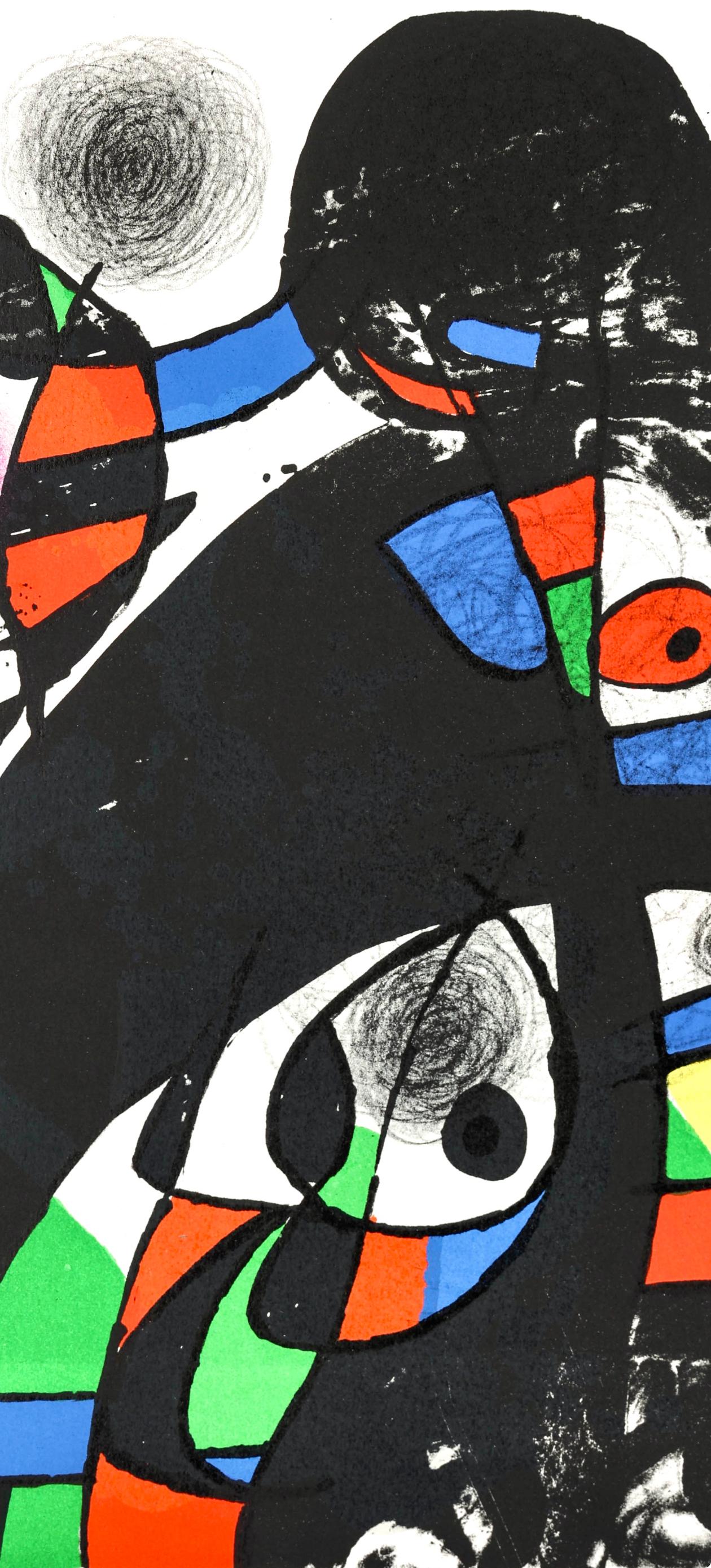 Composición (Cramer 202; Mourlot 1080), San Lazzaro et ses Amis, XXe siècle - Print Surrealista de Joan Miró
