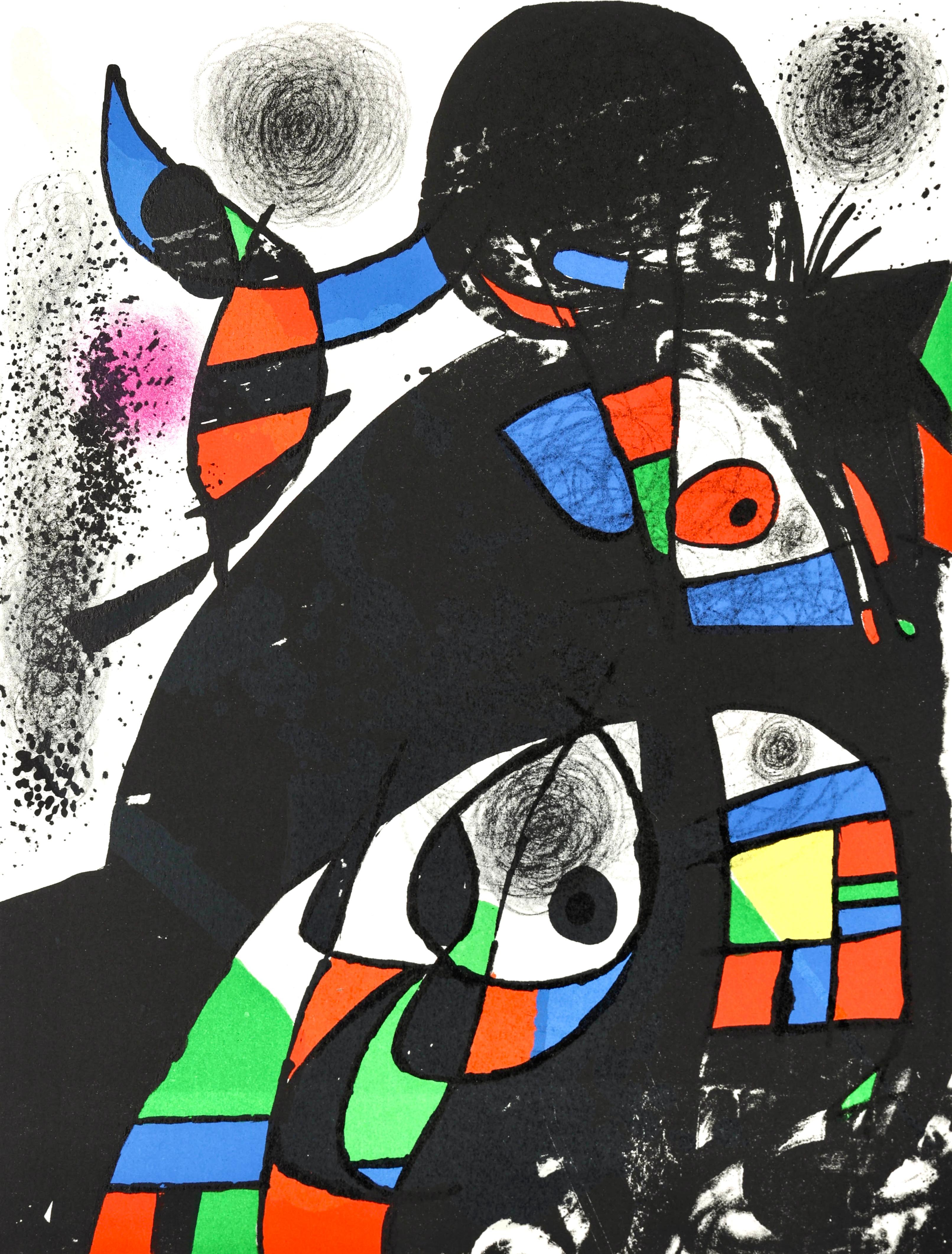 Landscape Print de Joan Miró - Composición (Cramer 202; Mourlot 1080), San Lazzaro et ses Amis, XXe siècle