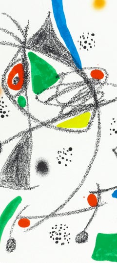Joan Miro, Ohne Titel, Wunderwerke mit Akrostichon-Variationen in Miros Garten, 1975