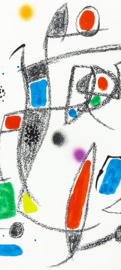 Joan Miro, Untitled, Marvels with Acrostic Variations in Miro’s Garden, 1975