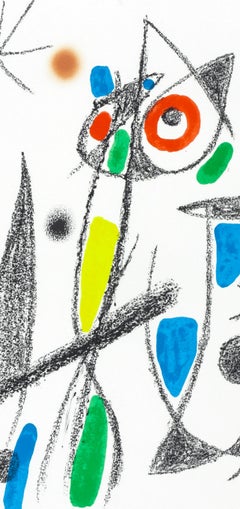 Joan Miro, Untitled, Marvels with Acrostic Variations in Miro’s Garden, 1975