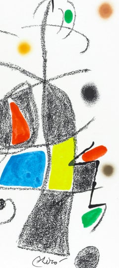 Joan Miro, Untitled, Marvels with Acrostic Variations in Miro’s Garden, 1975