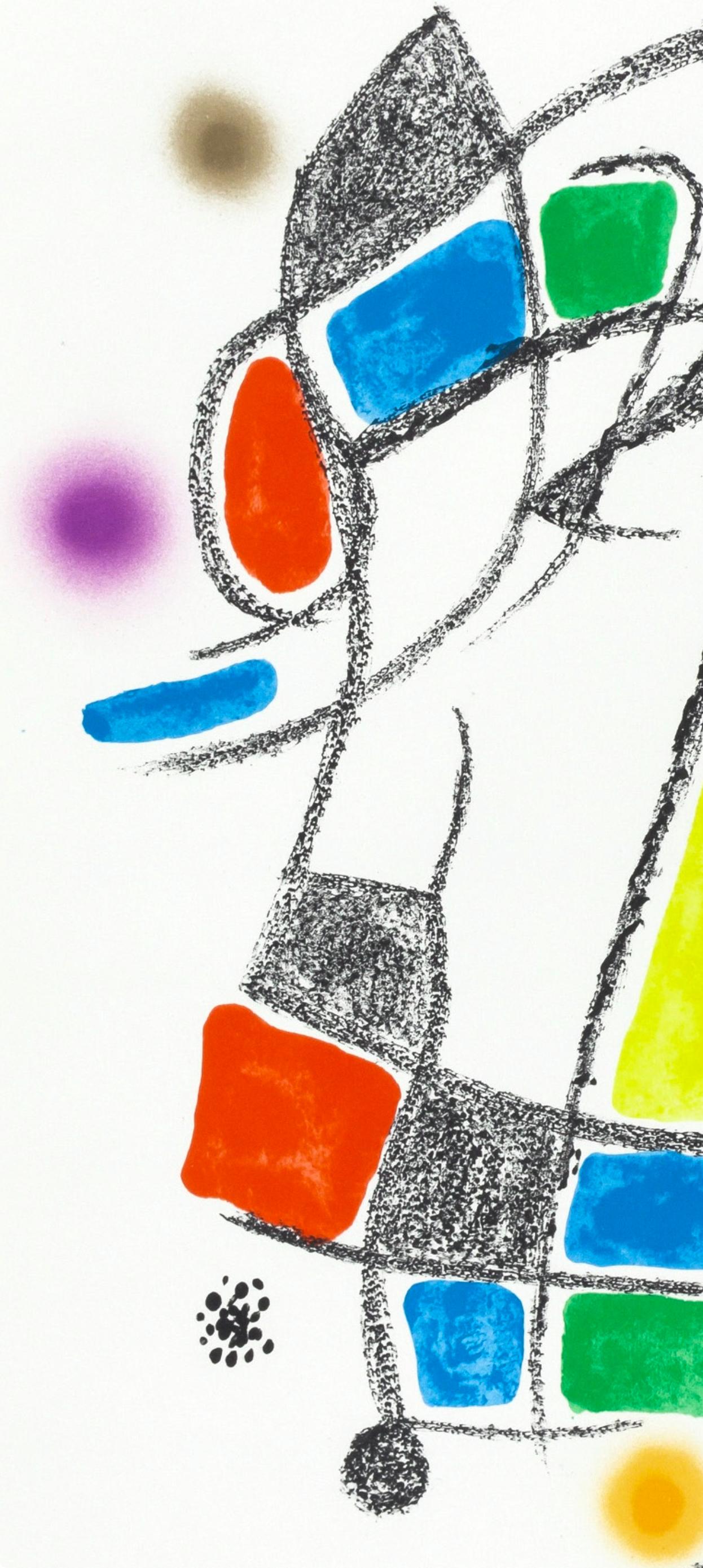Composition (Cramer 211; Mourlot 1051-1072) - Surrealist Print by Joan Miró