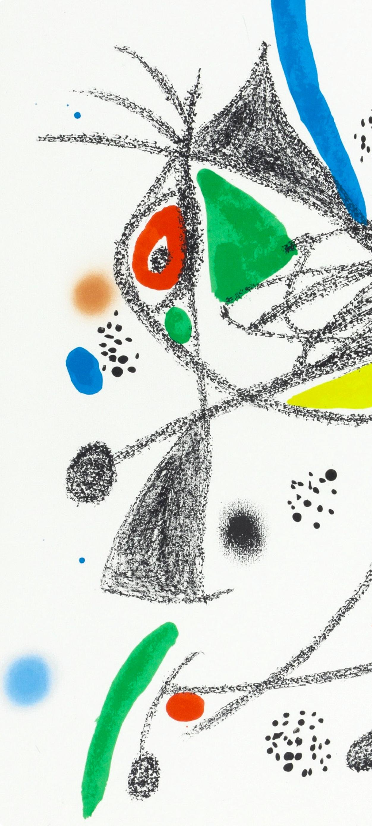 Komposition (Cramer 211; Mourlot 1051-1072) (Surrealismus), Print, von Joan Miró