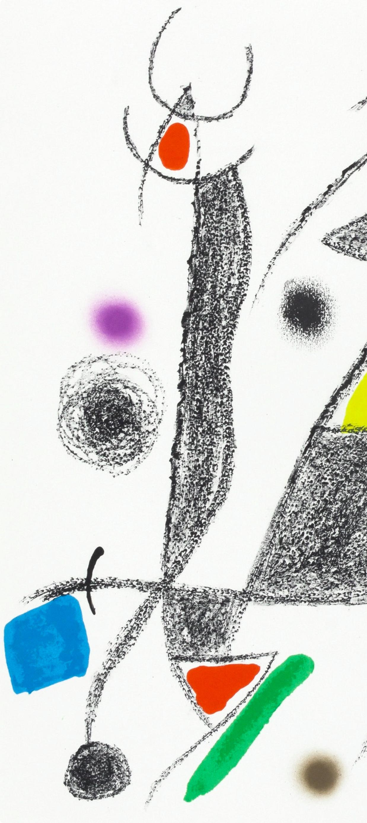 Komposition (Cramer 211; Mourlot 1051-1072) (Surrealismus), Print, von Joan Miró