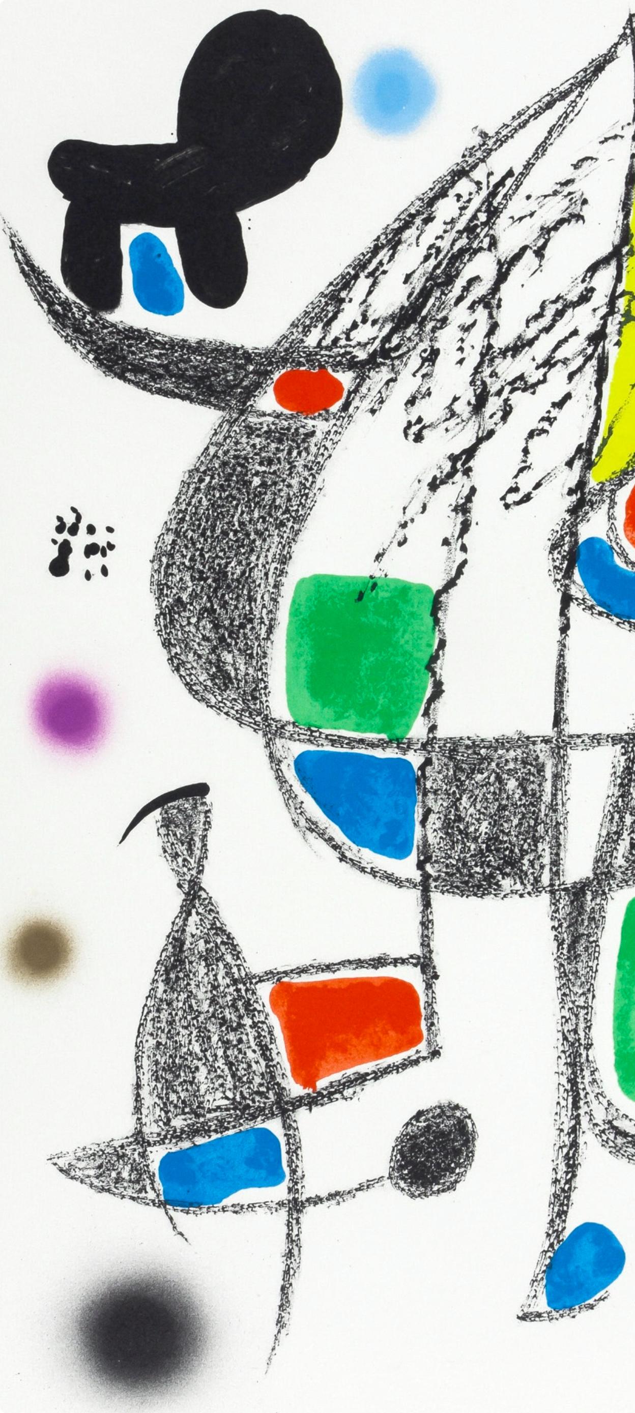 Komposition (Cramer 211; Mourlot 1051-1072) (Surrealismus), Print, von Joan Miró