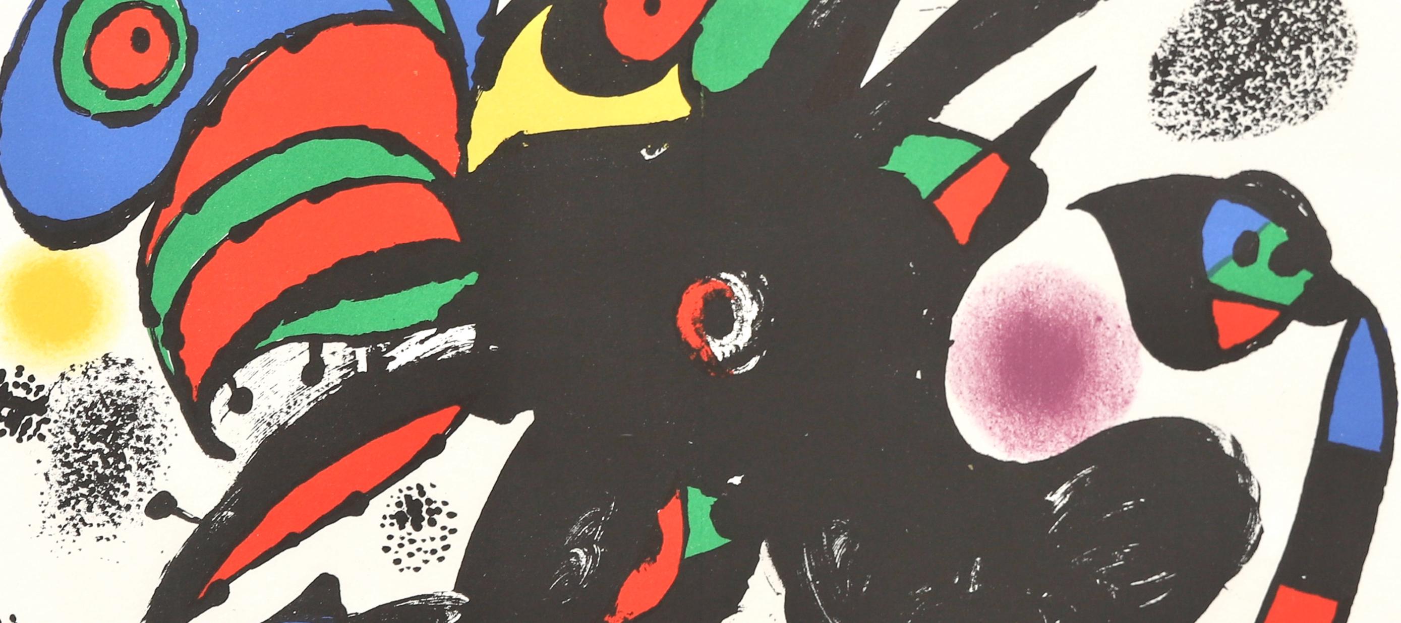 Composition (Cramer 222; Mourlot 1107), Société internationale d'art XXe siècle - Surrealist Print by Joan Miró