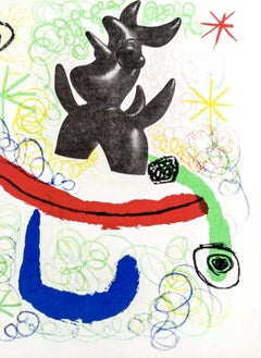 Joan Miro, Untitled, from Derriere le miroir, 1950