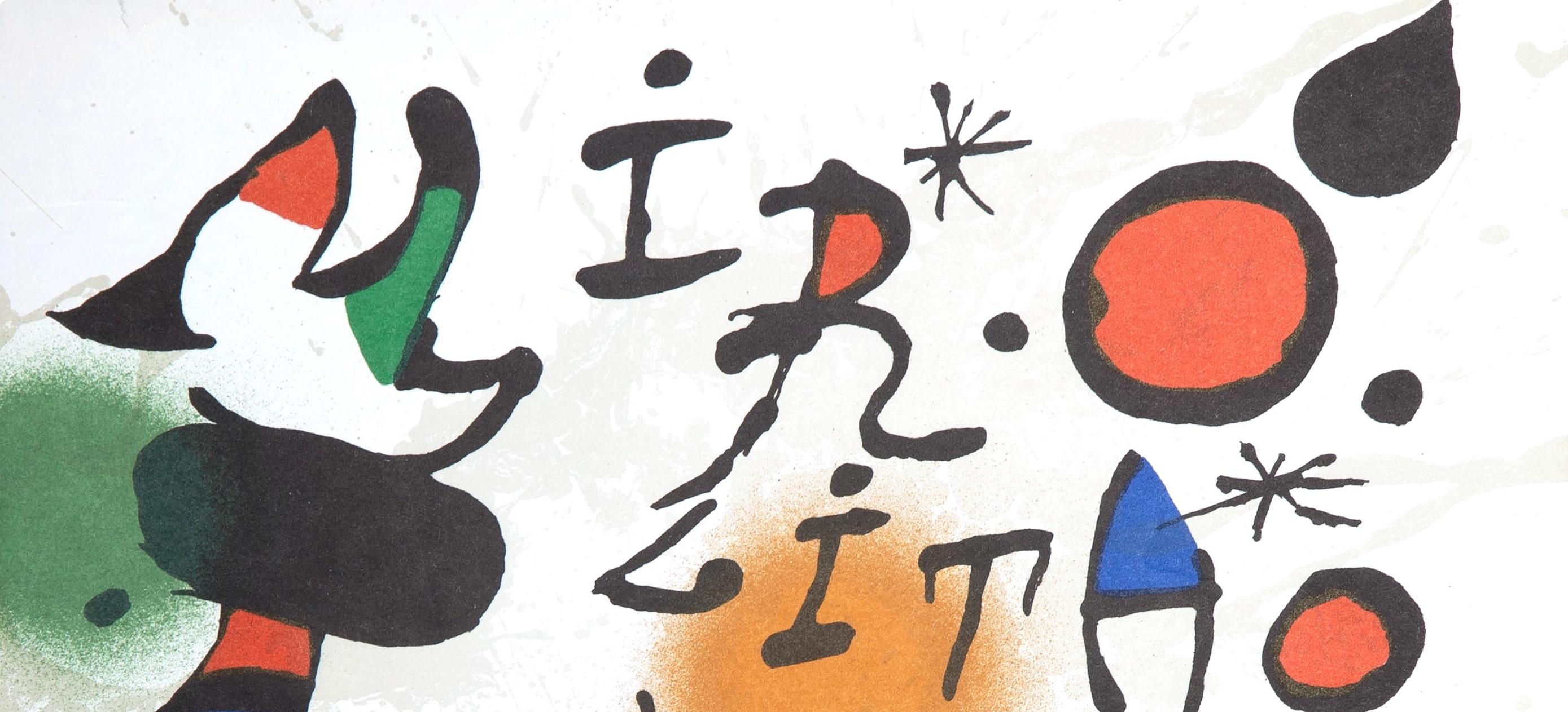 Komposition (Cramer 230; Mourlot 1112), Joan Miró Lithographien im Angebot 1