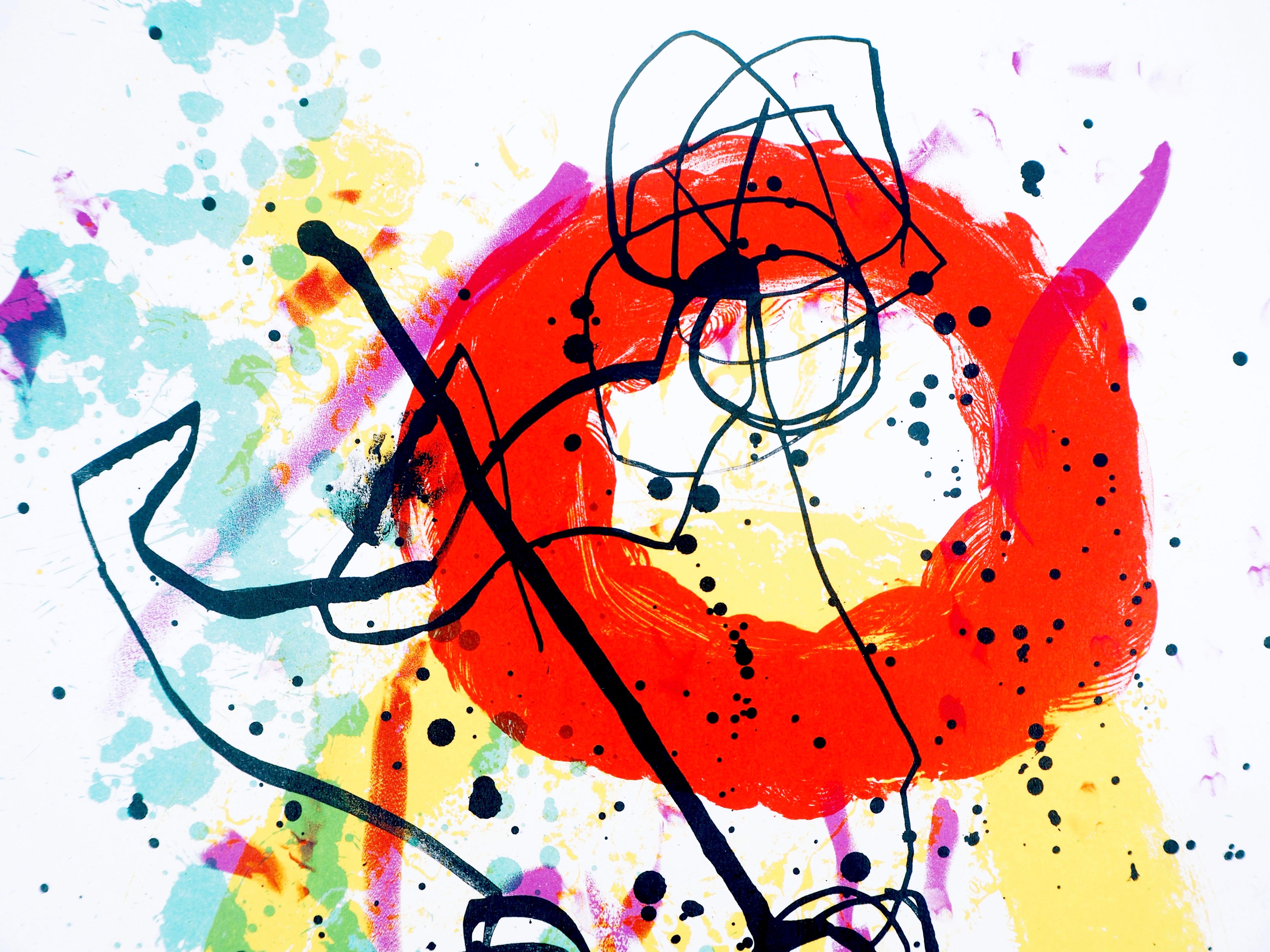 Composition (Cramer 67; Mourlot 206), Société internationale d'art XXe siècle - Print by Joan Miró