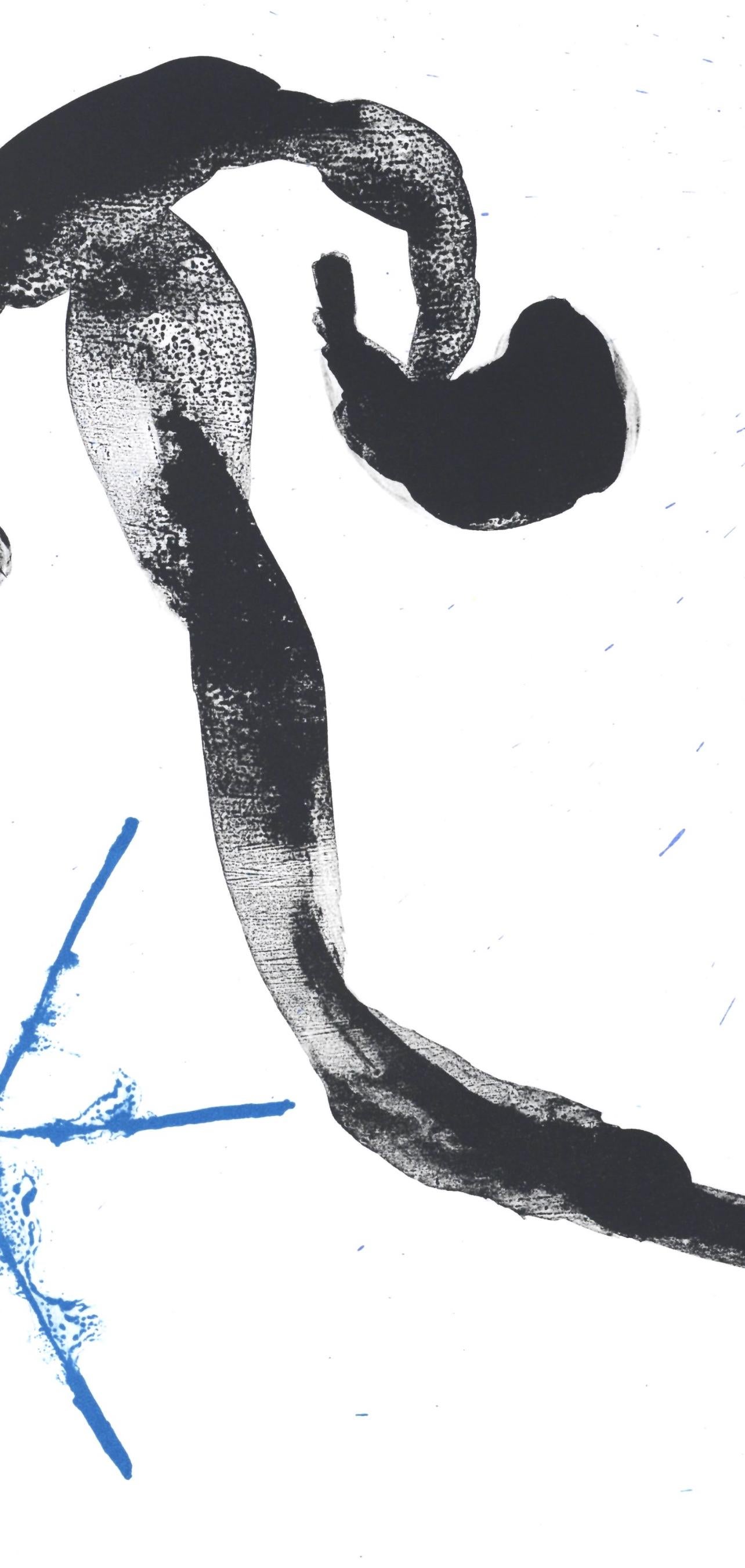 Composition (Cramer 83 ; Mourlot 340-347), Derrière le miroir - Surréalisme Print par Joan Miró