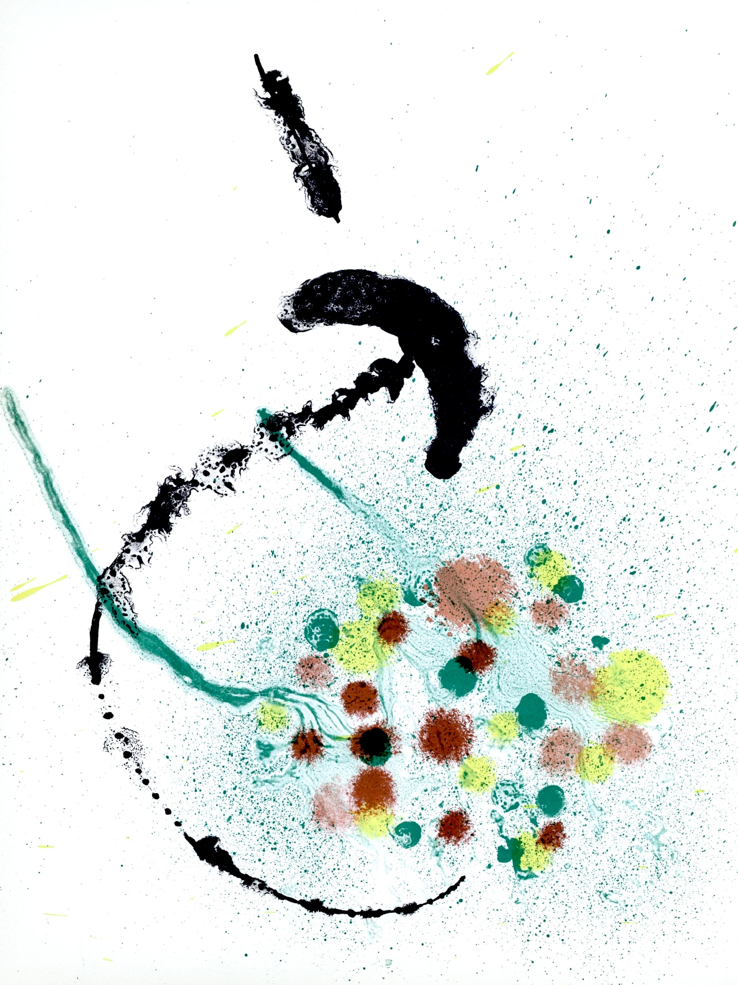 Composition (Cramer 83 ; Mourlot 340-347), Derrière le miroir - Surréalisme Print par Joan Miró