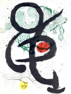 Composition (Cramer 83 ; Mourlot 340-347), Derrière le miroir