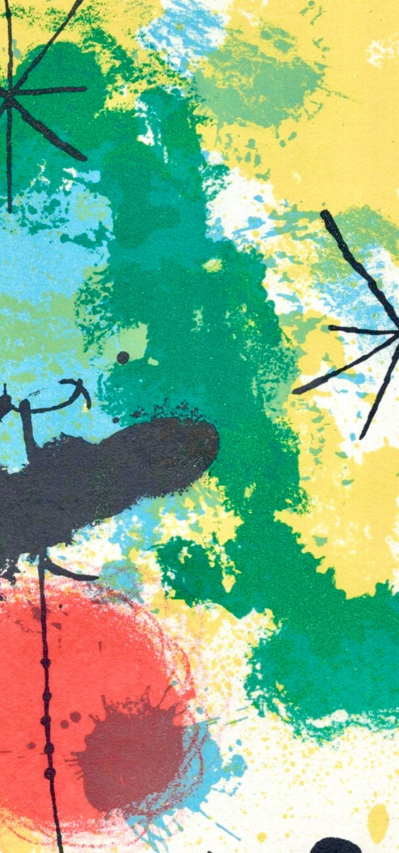 Composición (Cramer 91; Mourlot 332), Impresiones de la imprenta Mourlot - Print Surrealista de Joan Miró