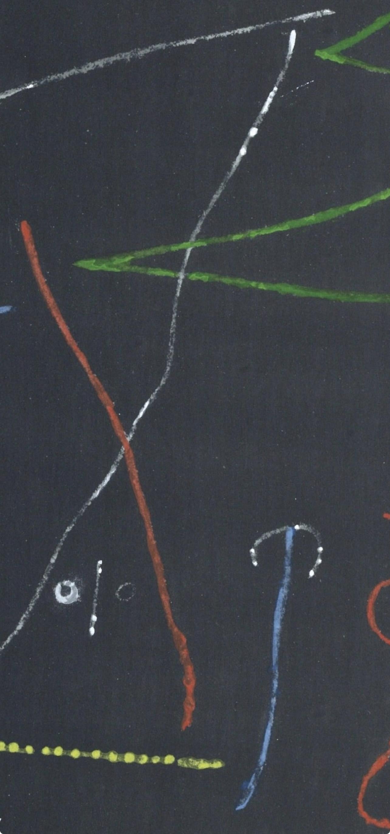 Composition (Dupin 1312), Société internationale d'art XXe siècle - Surrealist Print by Joan Miró