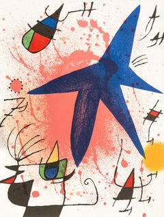 Composition I (Cramer 160; Mourlot 857), Joan Miró Lithographs