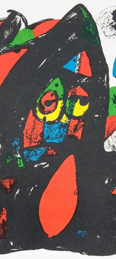 Joan Miro, Lithograph I, from Lithographs IV, 1981