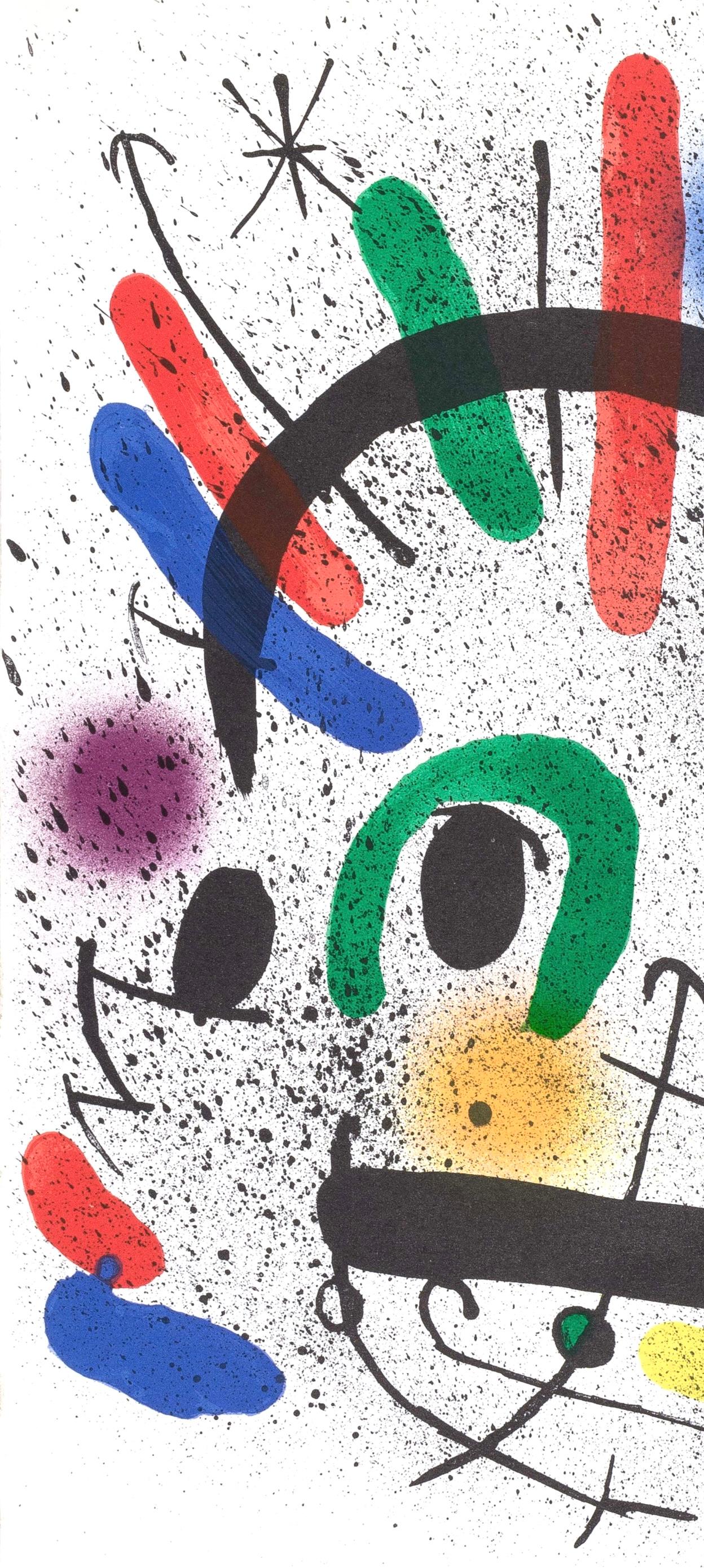 Composition II (Cramer 160; Mourlot 858), Joan Miró Lithographs en vente 2