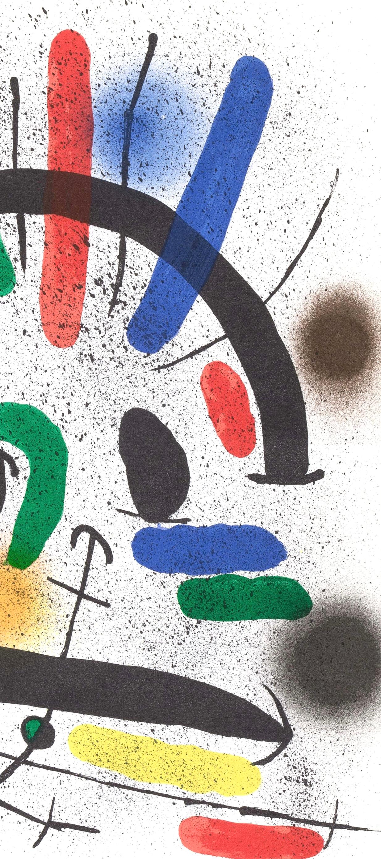 Composition II (Cramer 160; Mourlot 858), Joan Miró Lithographs en vente 3