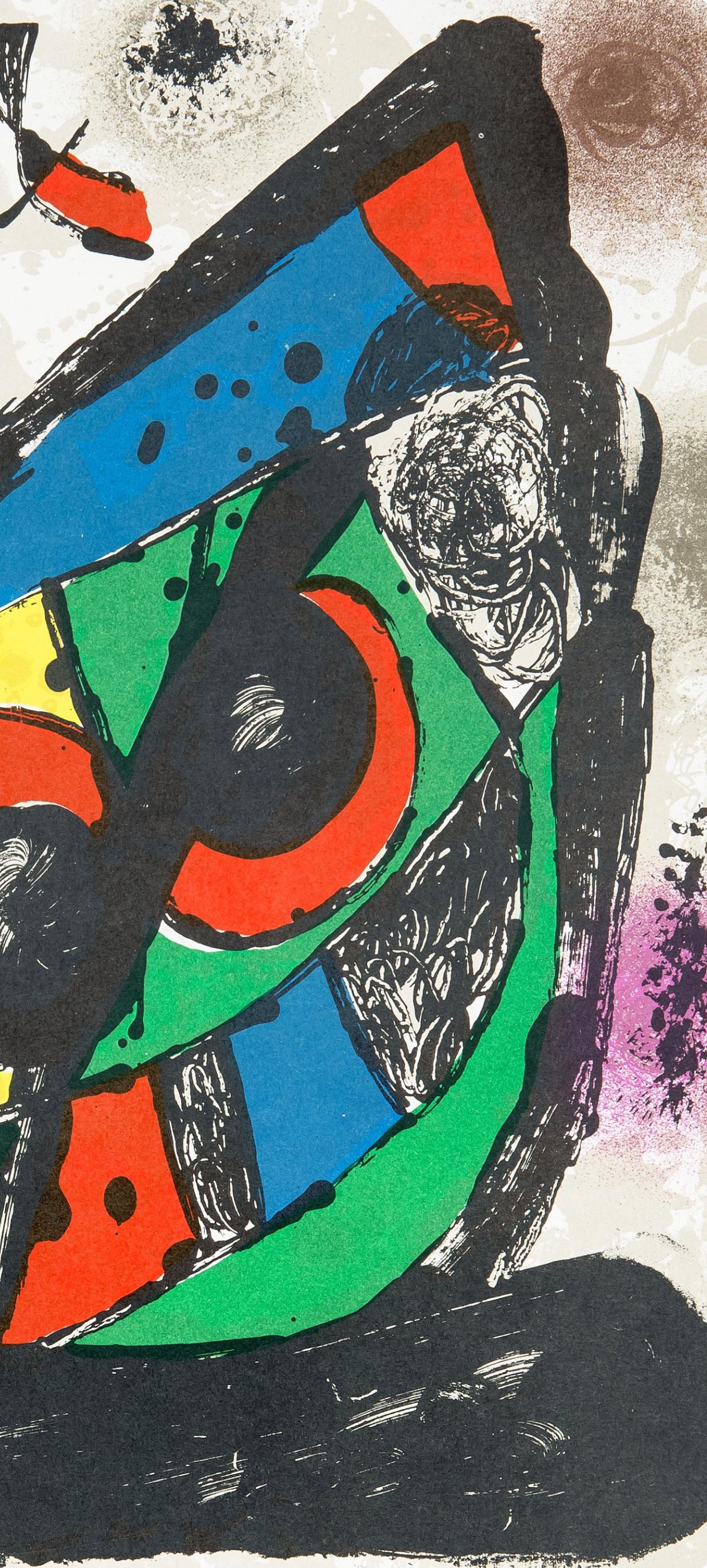Composizione II (Cramer 249; Mourlot 1256), litografie di Joan Miró in vendita 2