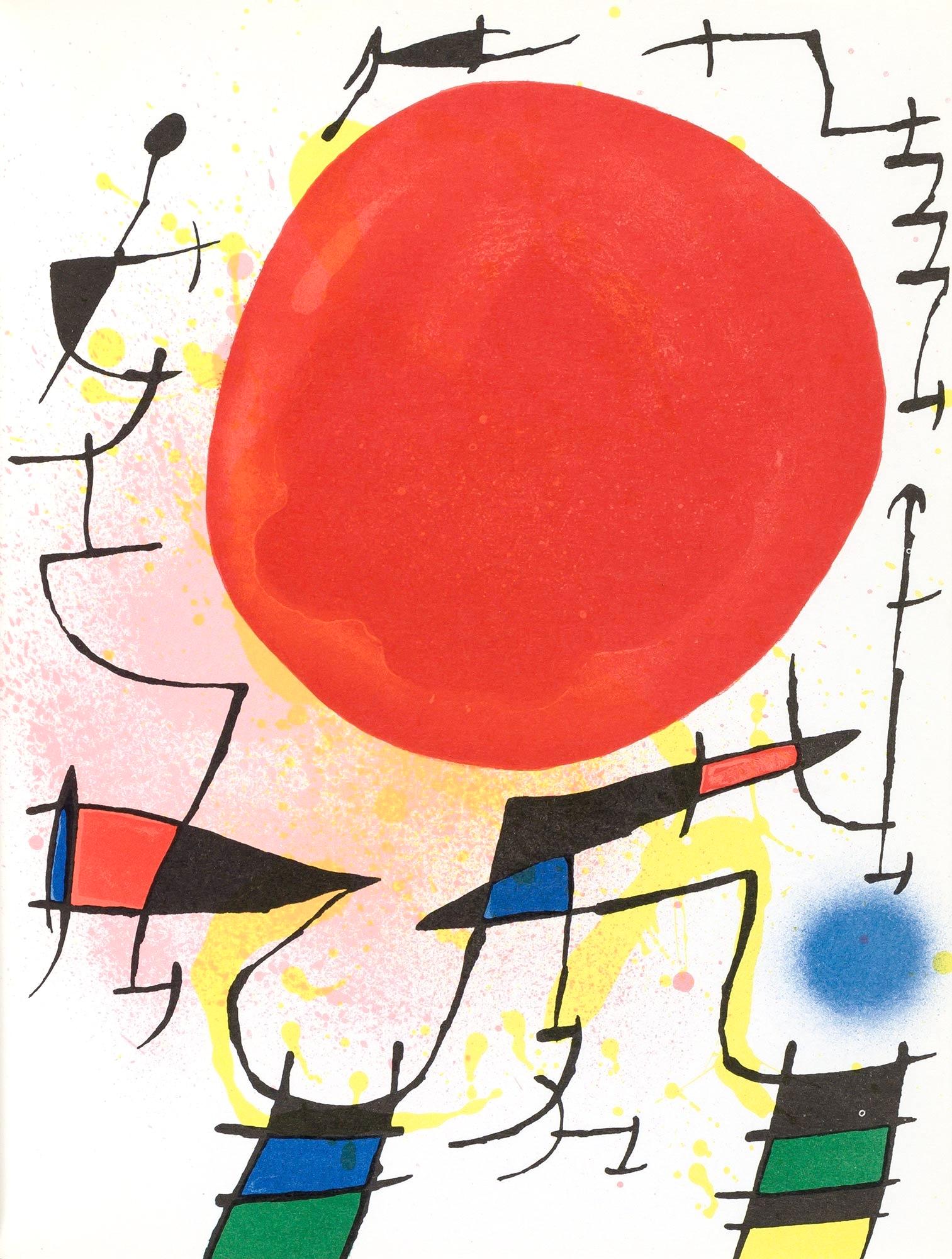 Composizione III (Cramer 160; Mourlot 859), litografie di Joan Miró