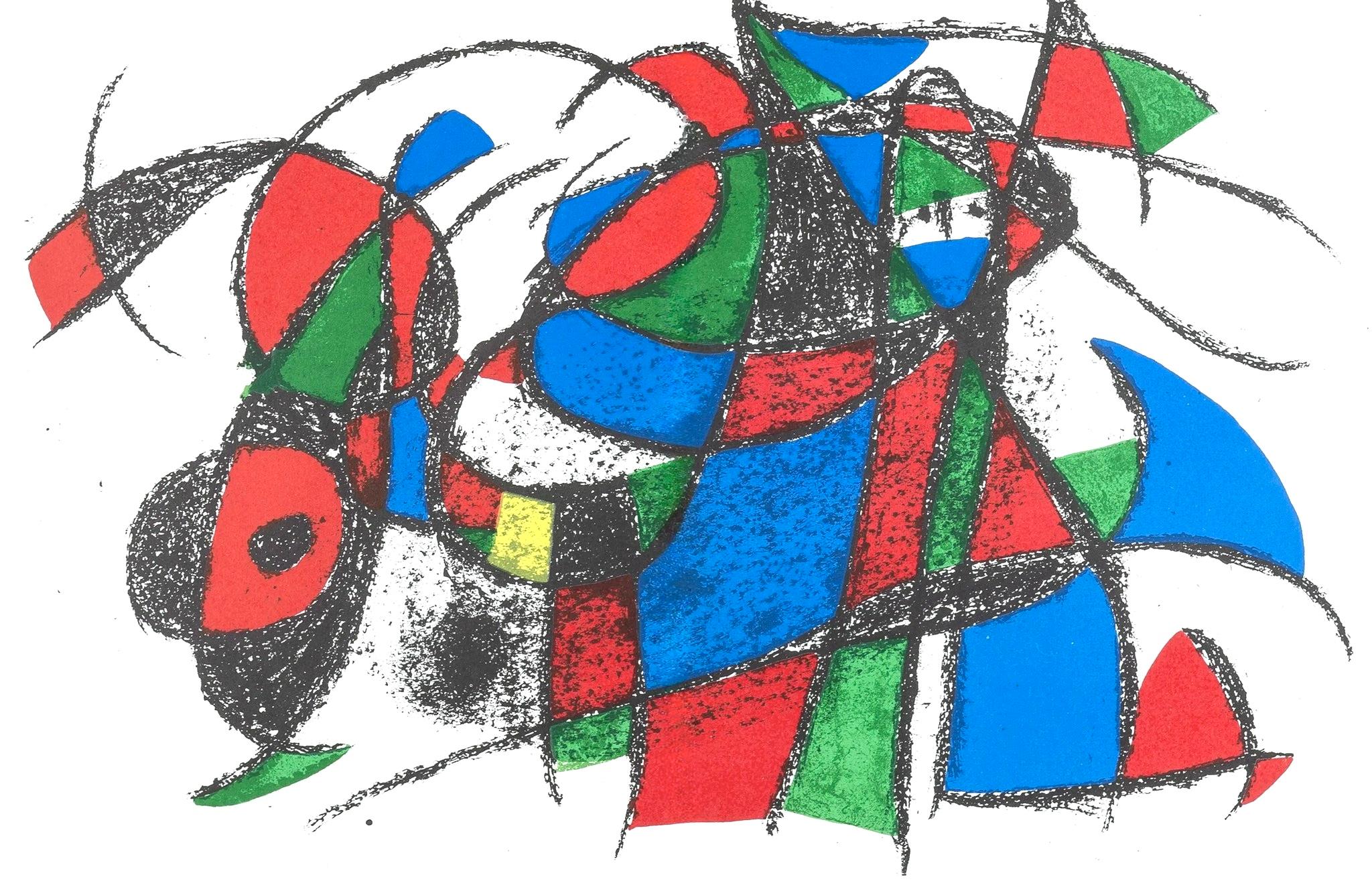 Komposition III (Cramer 198; Mourlot 1039), Joan Miró Lithographien