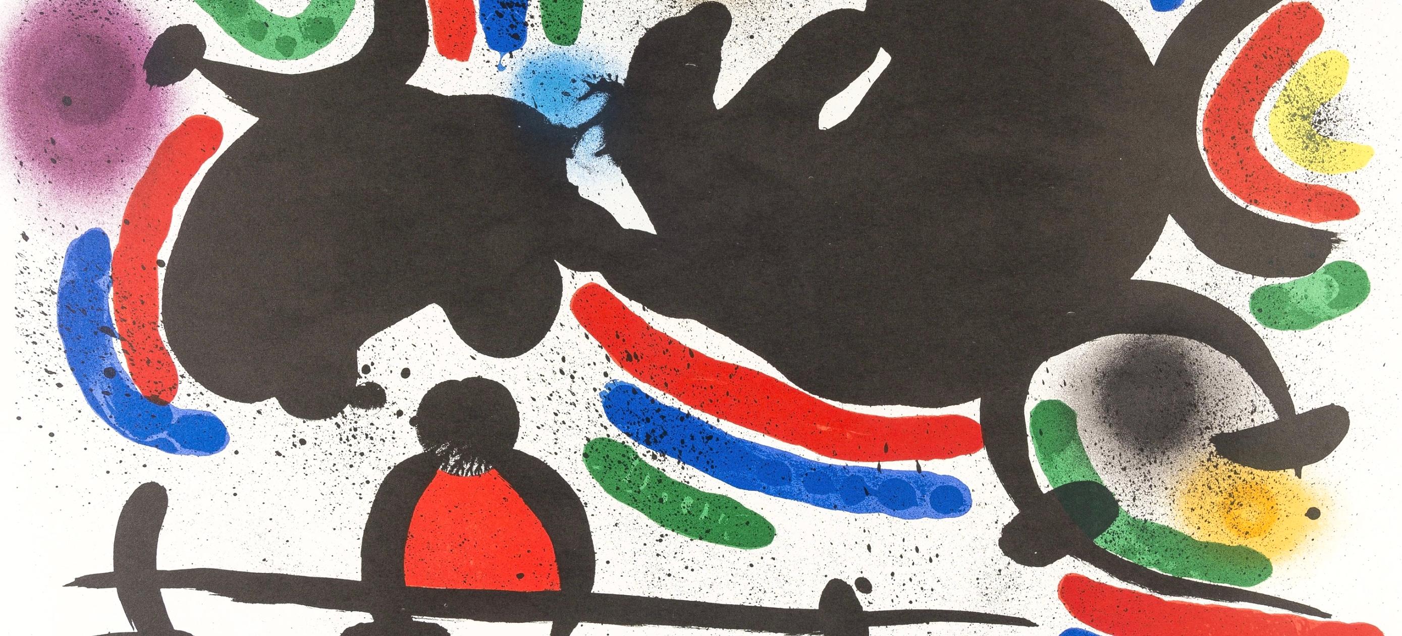 Composition IV (Cramer 160; Mourlot 860), Joan Miró Lithographs For Sale 2