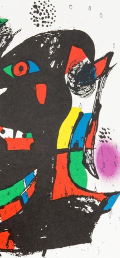 Joan Miro, Lithograph III, from Lithographs IV, 1981
