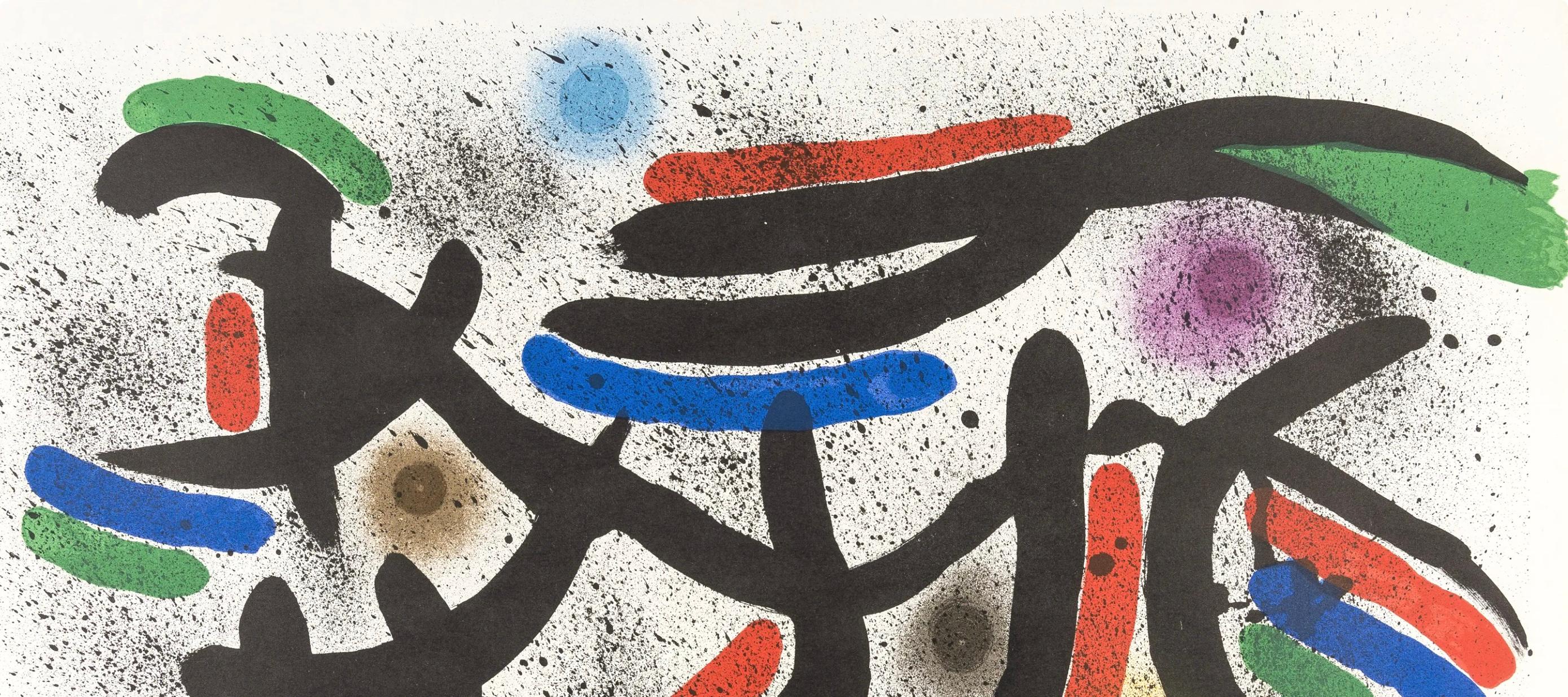 Composition IX (Cramer 160; Mourlot 865), Joan Miró Lithographs For Sale 3