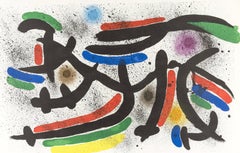 Composition IX (Cramer 160 ; Mourlot 865), lithographies de Joan Miró