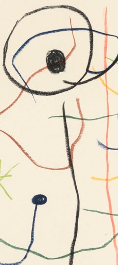 Komposition, Les Peintres mes amis, Joan Miró