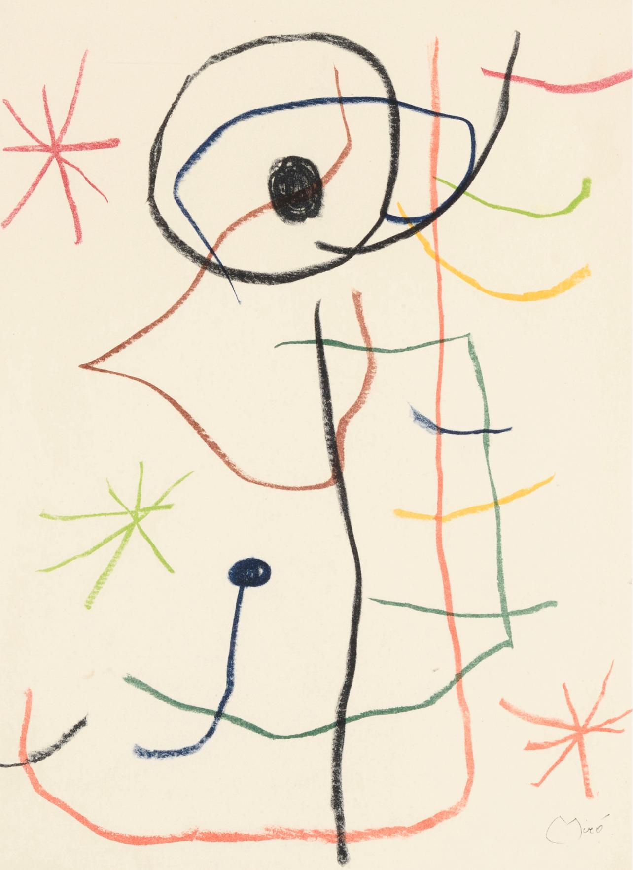 Lithograph on vélin d’Arches paper. Unsigned and unnumbered, as issued. Good condition. Notes: From the folio, Les Peintres mes amis, 1965. Published by Éditions d'art Les Heures Claires, Paris; printed by Raymond Jacquet, Paris, 1965 in an edition