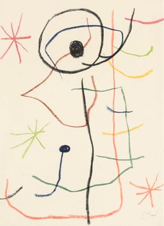 Composition, Les Peintres mes amis, Joan Miró