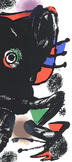 Joan Miro, Number 46, from XXe siecle, 1976