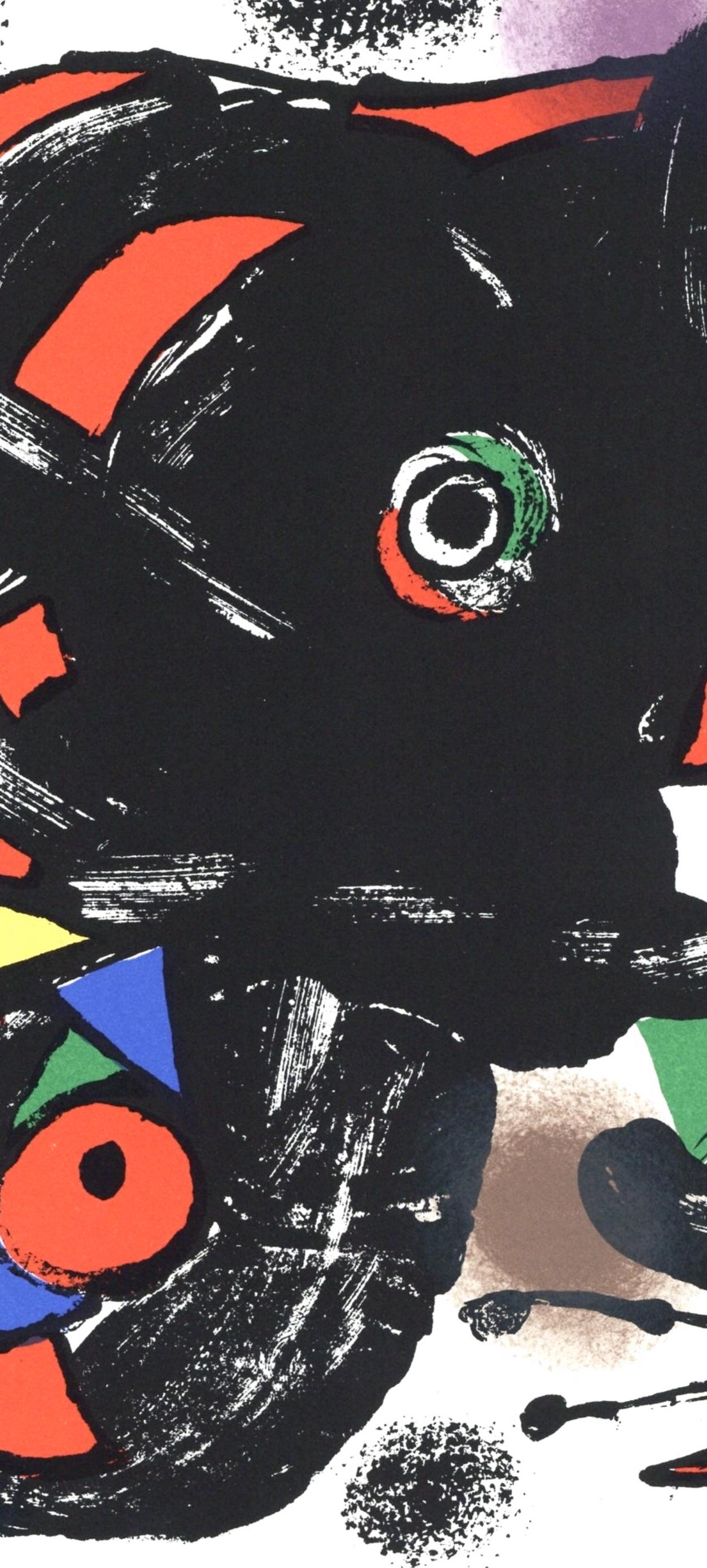 Composition (Mourlot 1106), Société internationale d'art XXe siècle - Surrealist Print by Joan Miró