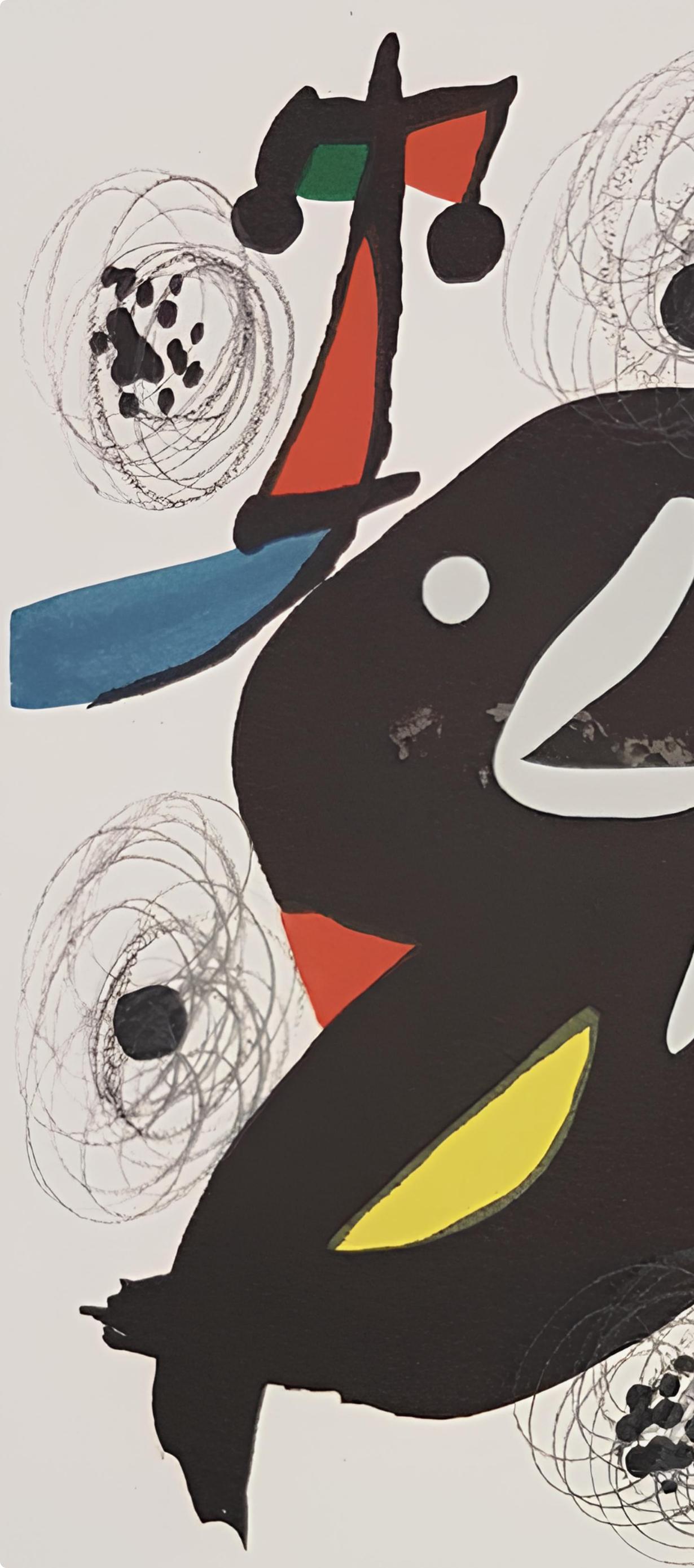 Composition (Mourlot 1212-1225; Cramer 248), La mélodie acide, Joan Miró For Sale 1