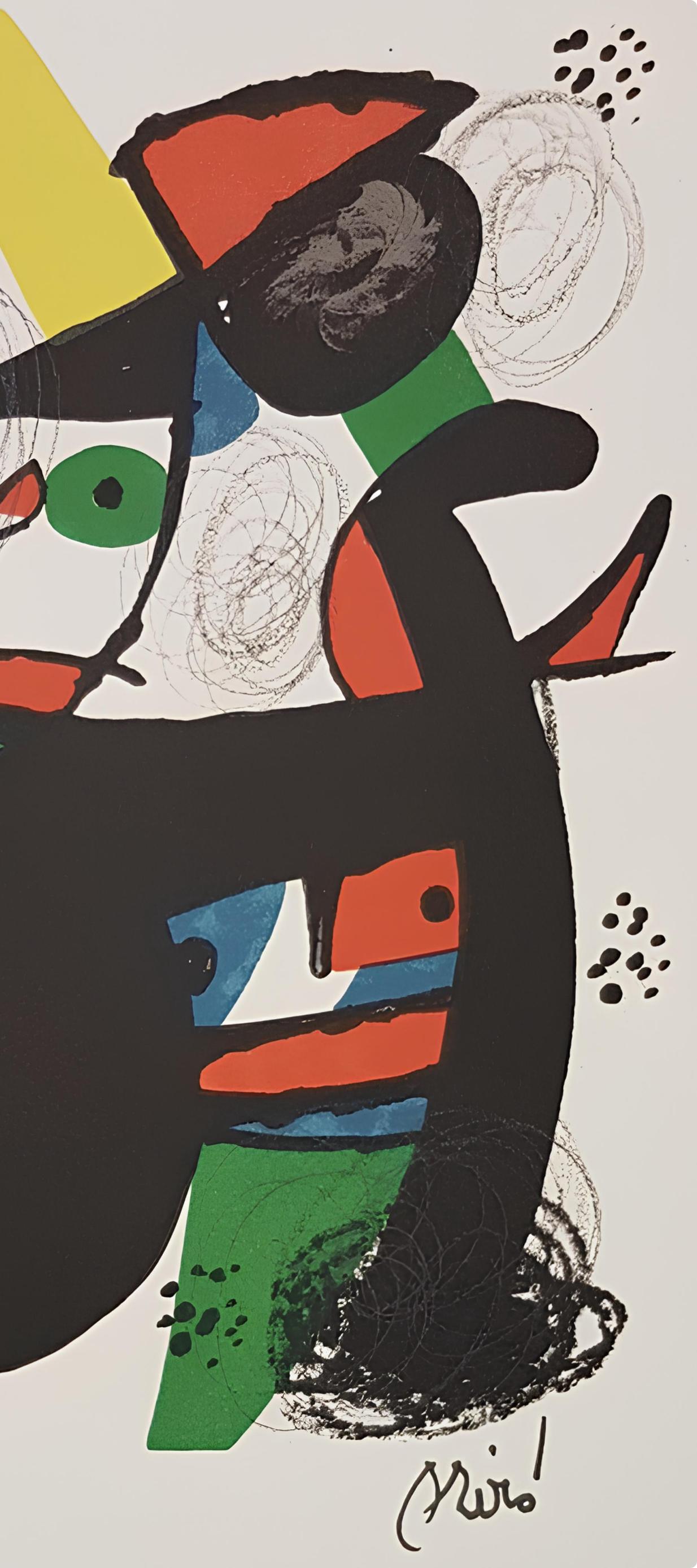 Composition (Mourlot 1212-1225; Cramer 248), La mélodie acide, Joan Miró For Sale 1