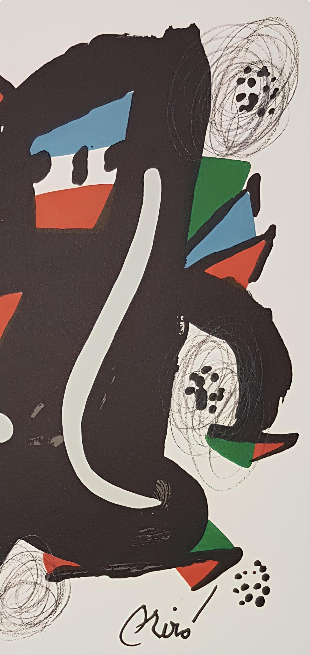 Composition (Mourlot 1212-1225; Cramer 248), La mélodie acide, Joan Miró For Sale 1