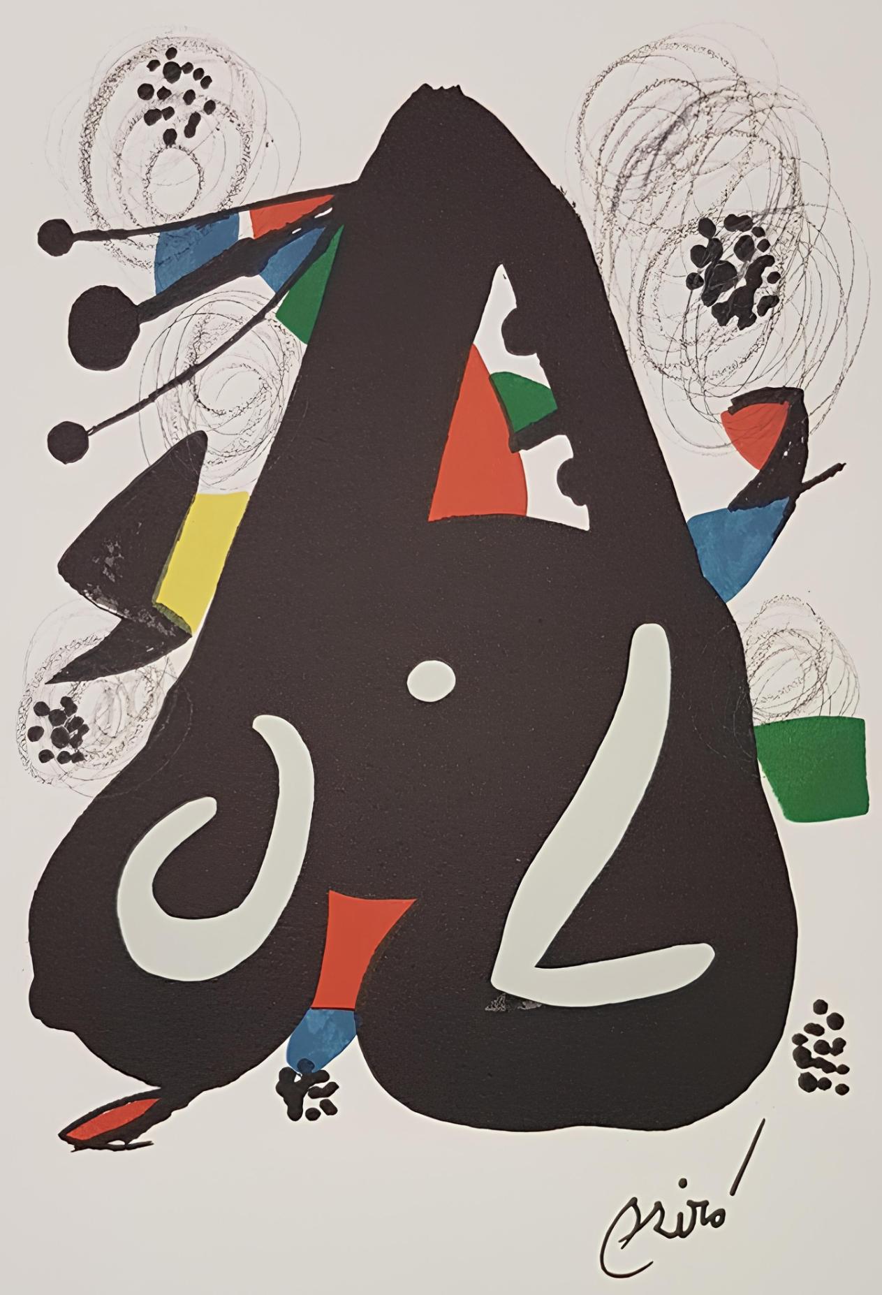 Lithograph on vélin d’Arches paper. Signed in the plate, as issued. Good condition. Notes: From the folio, La mélodie acide, 14 lithographies originales de Joan Miró, 1980. Published by Au Pont des Arts, Paris, and Galerie Lucie Weill, Paris;