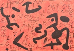 Composition (Mourlot 1251), Derrière le miroir
