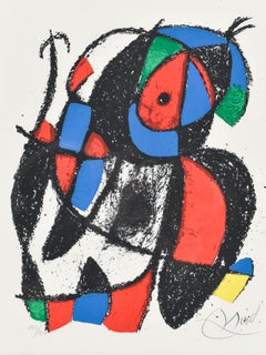 Composition pour Miró lirhographe, no 12, 1975 by Joan Miró