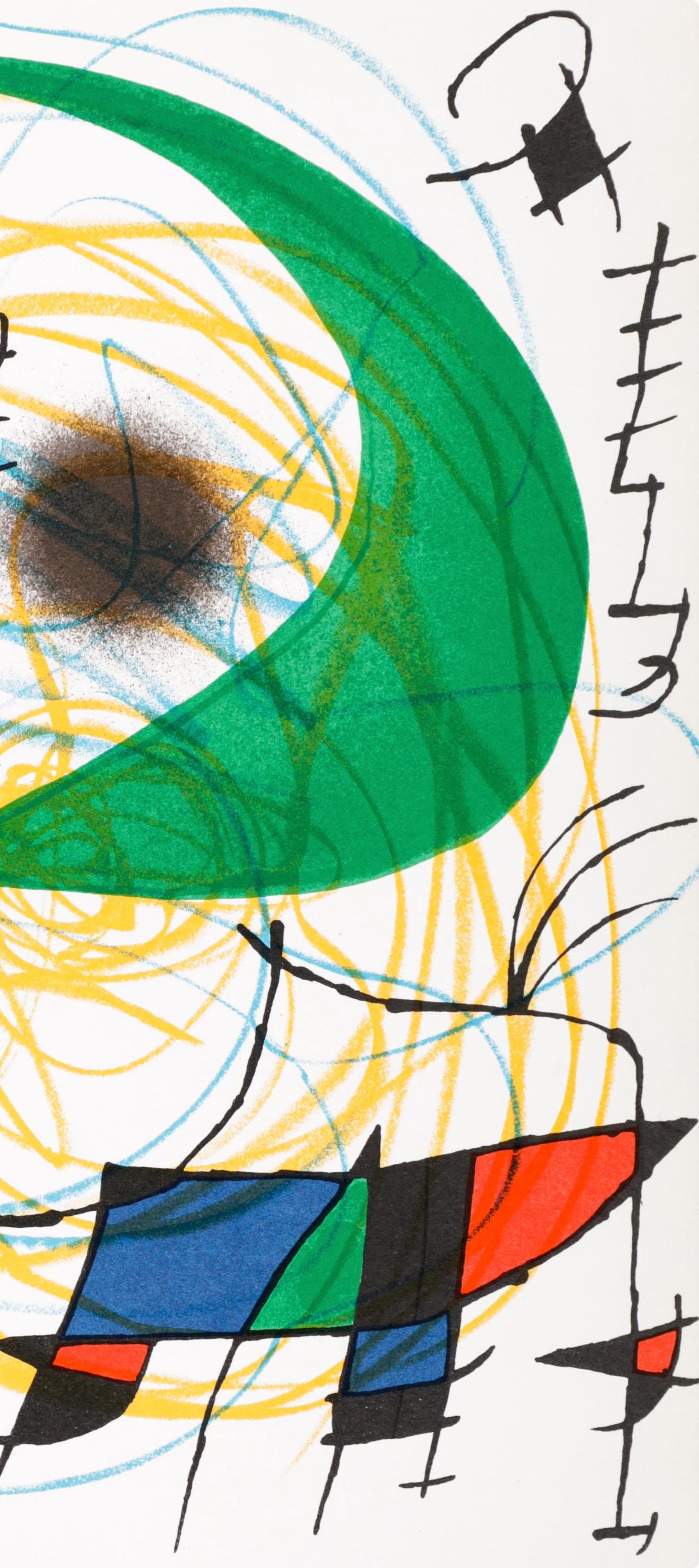 Composition V (Cramer 160; Mourlot 861), Joan Miró Lithographs en vente 1