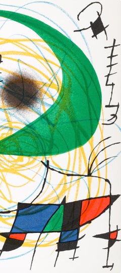 Joan Miro, Lithograph V, from Lithographs I, 1972