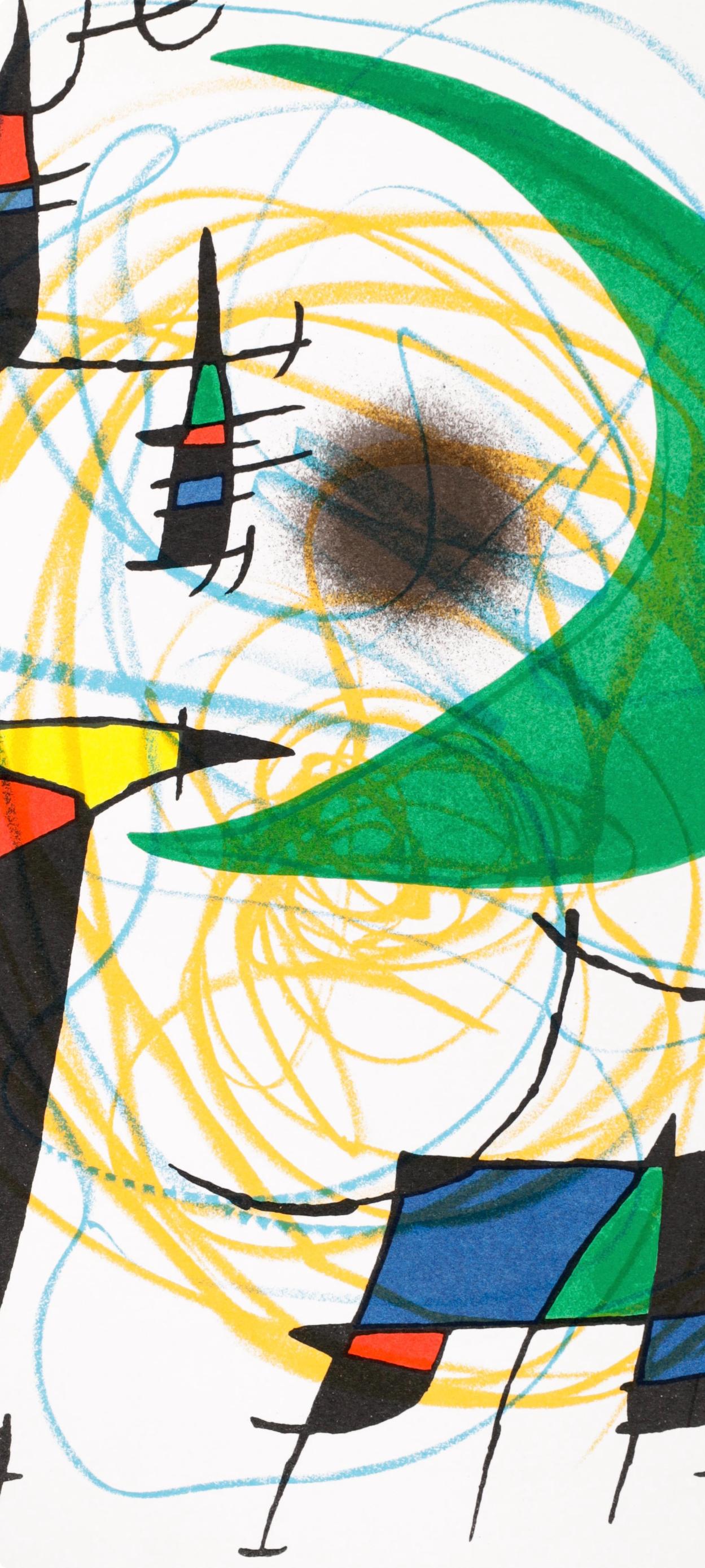 Composition V (Cramer 160; Mourlot 861), Joan Miró Lithographs en vente 2