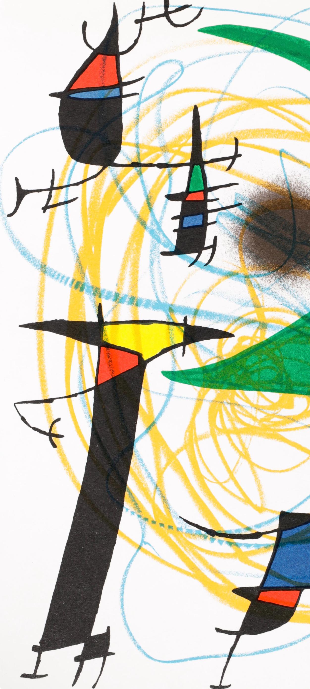 Composition V (Cramer 160; Mourlot 861), Joan Miró Lithographs en vente 3