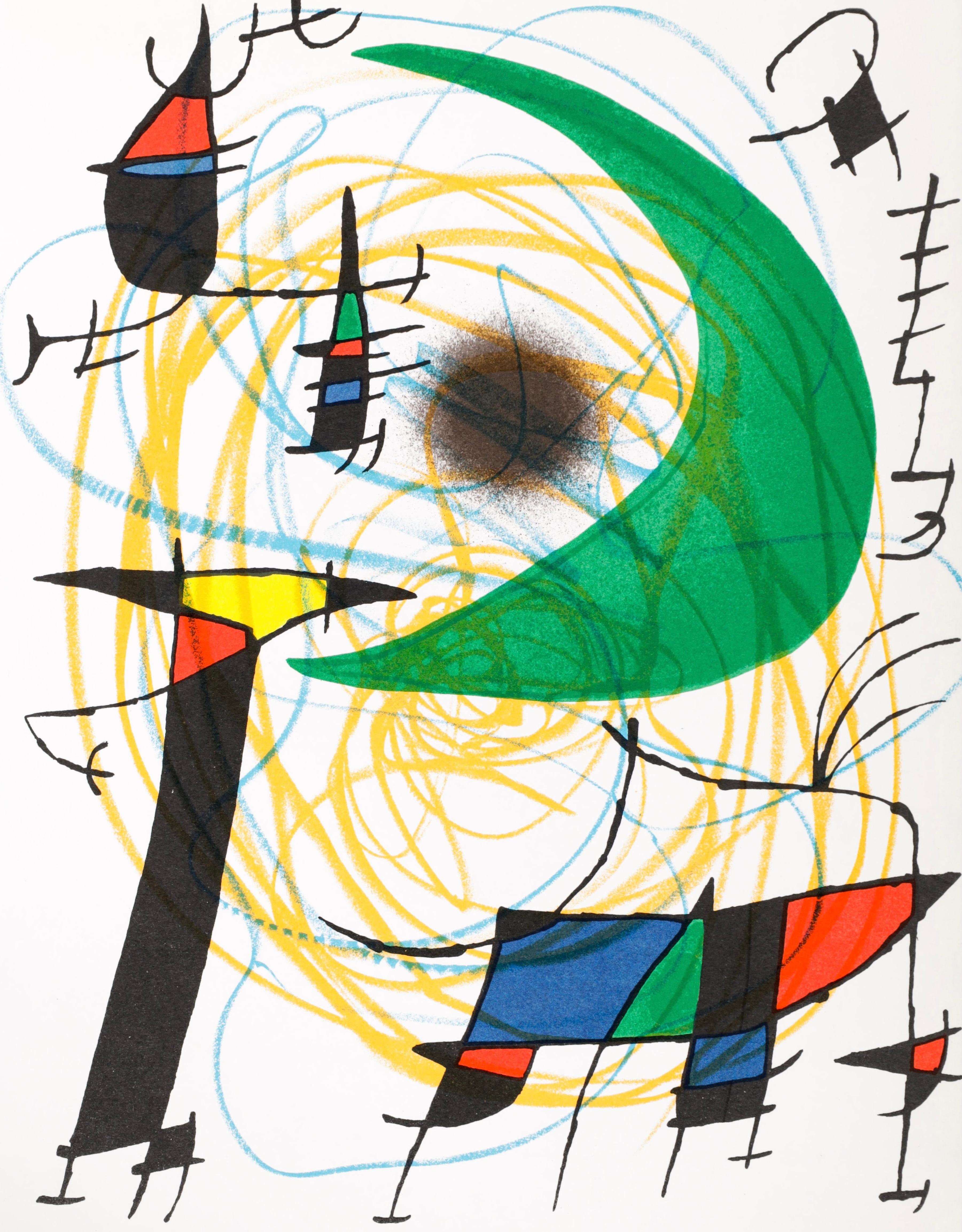 Composition V (Cramer 160; Mourlot 861), Joan Miró Lithographs