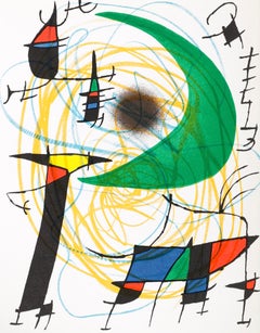 Composition V (Cramer 160; Mourlot 861), Joan Miró Lithographs