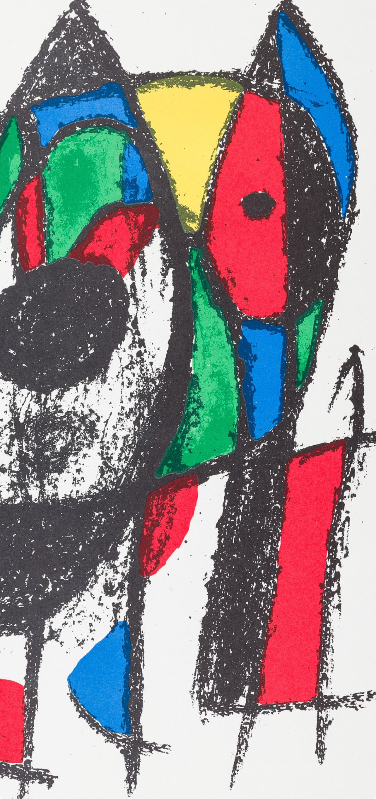 Composizione V (Cramer 198; Mourlot 1041), litografie di Joan Miró in vendita 3