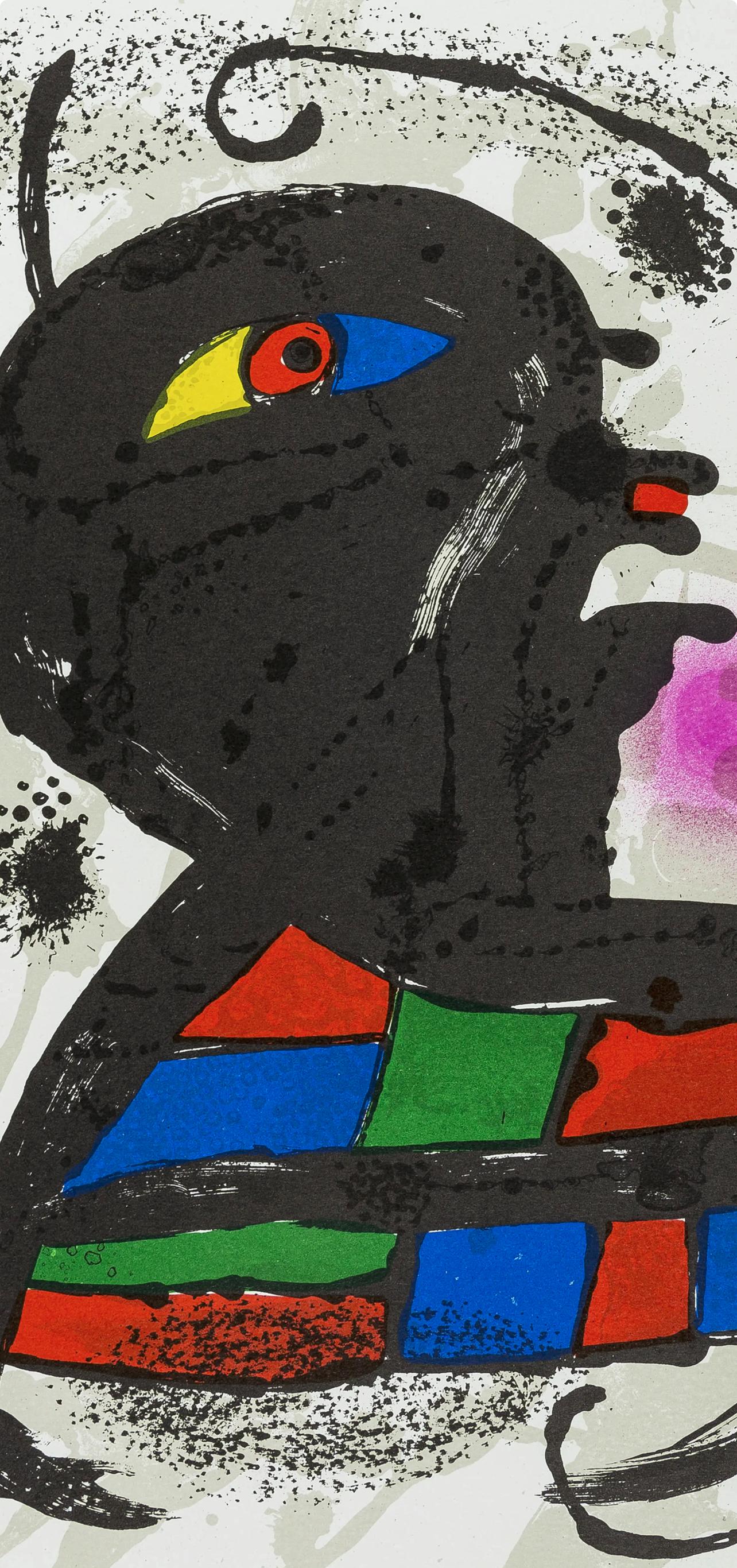 Composition V (Cramer 230; Mourlot 1117), Joan Miró Lithographs en venta 1